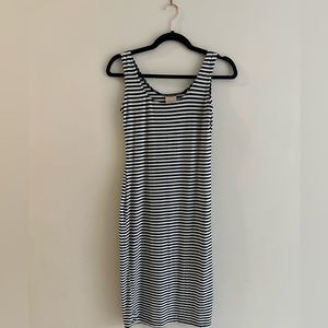 Belly Maternity Striped Blue & White Dress Size XS